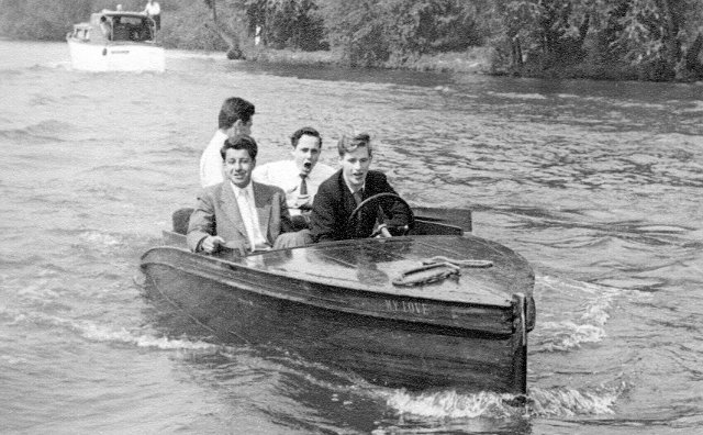 Caversham - Dobson at the wheel with Chediak, ??? & ????