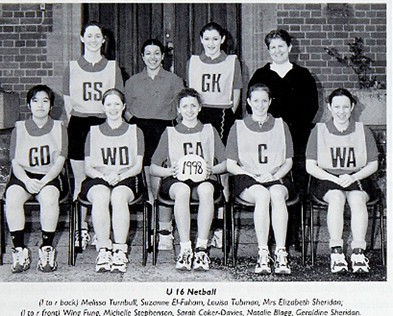 Netball U16 - 1998