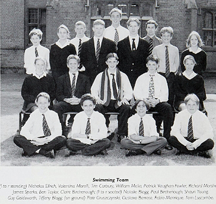 Swimming Team 1997