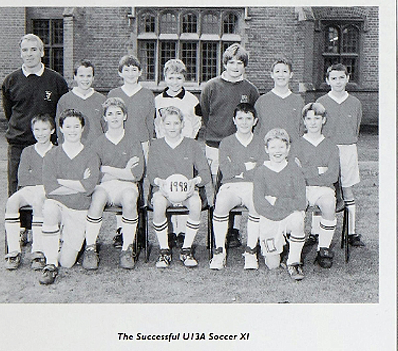 Under 13A Soccer 1999